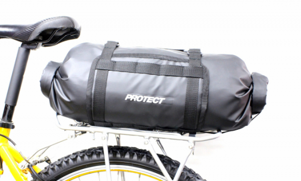 Велосумка на багажник PROTECT до 17 л., серия Bikepacking, черный