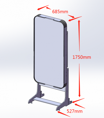 Стол для аэрохоккея Proxima FlipShot 54'