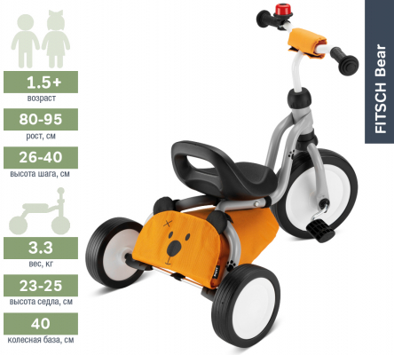 Велосипед Puky Fitsch Bear 2112 Мишка