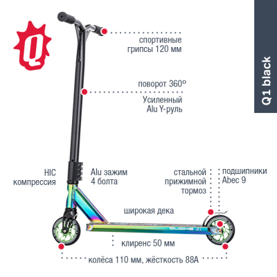 Самокат Puky QUAKE Q1