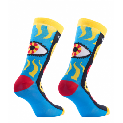 Носки Cinelli Socks Ana Benaroya - Eye Of The Storm / Мультицвет