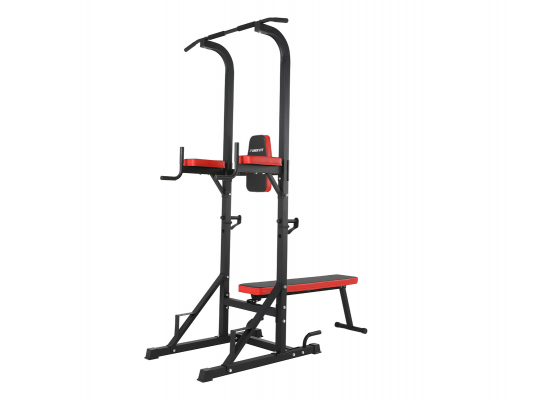 Турник-пресс-брусья со скамьей UnixFit POWER TOWER 120P