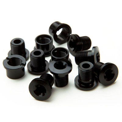 Бонки Race Face M8x10(4) M8x8.5(4)/Nut M8x6.5(4) Alu Black