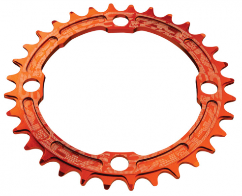 Звезда  Race Face Narrow Wide 104x34T Orange
