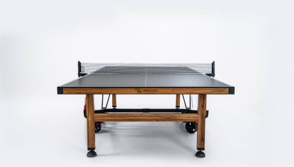 Теннисный стол влагостойкий Rasson Premium W-760 Teak Outdoor" (274 Х 152.5 Х 76 см ) с сеткой и чехлом