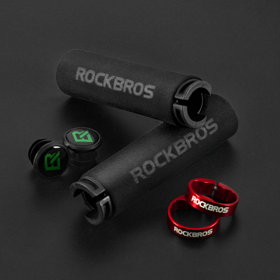 Грипсы Rockbros c красными замками