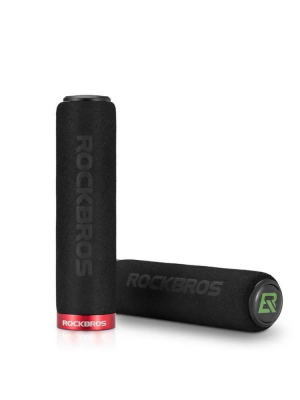 Грипсы Rockbros c красными замками