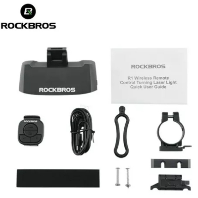 Фонарь задний Rockbros дистанционное управление поворотниками и стоп, USB