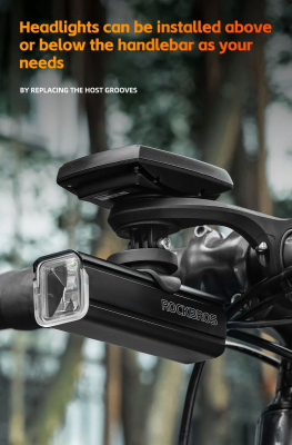 Нейлоновый кронштейн Rockbros для крепления GoPro Garmin