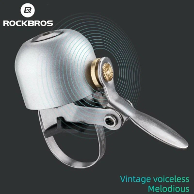 Звонок Rockbros хромированный металлический