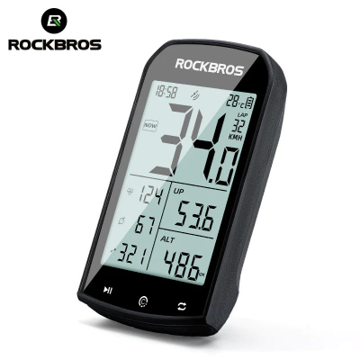 Велокомпьютер Rockbros M1 smart GPS, 25 функций