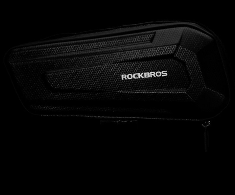 Велосумка Rockbros под раму жесткая конструкция, двойная молния