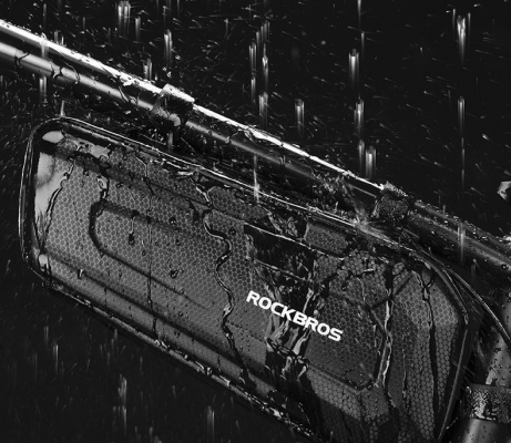 Велосумка Rockbros под раму жесткая конструкция, двойная молния