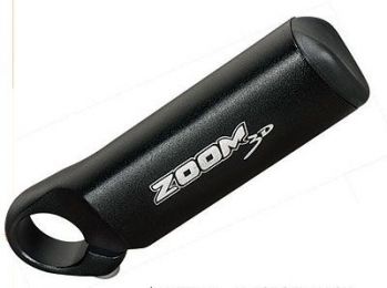 Рога Zoom MT-90A, алюминий, D:22,2мм, длина 104мм, чёрные