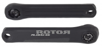 Шатуны Rotor Aldhu 3D+ Crank Arms Black 170mm
