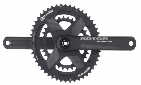 Шатуны Rotor Aldhu 3D+ Crank Arms Black 175mm
