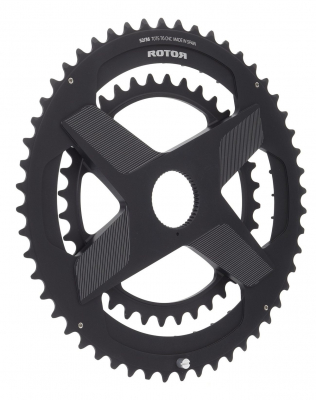 Звезда Rotor Chainring Aldhu 3D+ Direct Mount Din Round Black 50/34t