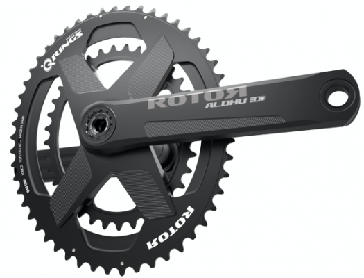 Звезда Rotor Chainring Aldhu 3D+ Direct Mount Din Round Black 50/34t
