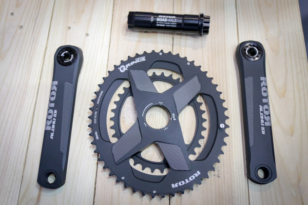 Звезда Rotor Chainring Aldhu 3D+ Direct Mount Din Round Black 50/34t
