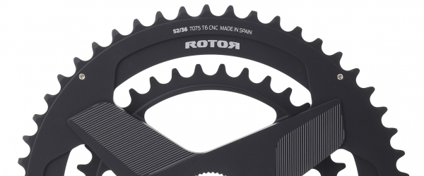Звезда Rotor Chainring Aldhu 3D+ Direct Mount Din Round Black 52/36t
