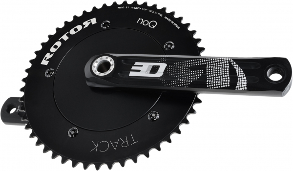 Звезда Rotor Chainring BCD144X5-1/8'' Black 52t