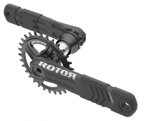 Шатуны Rotor Hawk Crank Arms Black 170mm