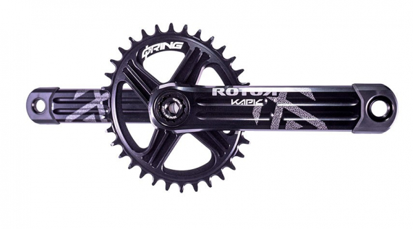Шатуны Rotor Kapic Black 170mm