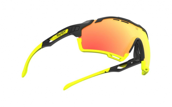 Очки Rudy Project CUTLINE  Black Matte - Multilaser Orange