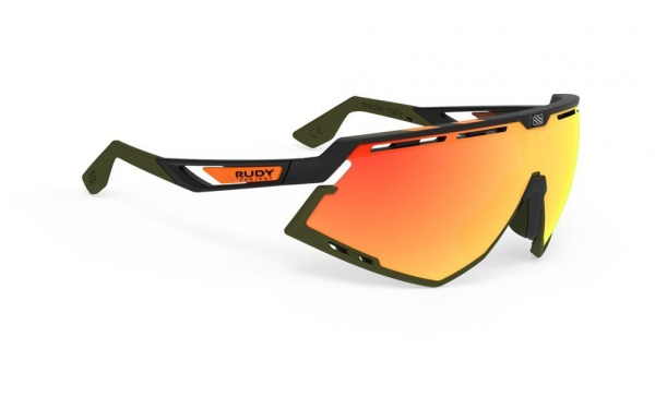 Очки Rudy Project DEFENDER Black Matt/Olive Orange - MLS Orange