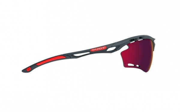 Очки Rudy Project PROPULSE Charcoal Matt - Multilaser Red