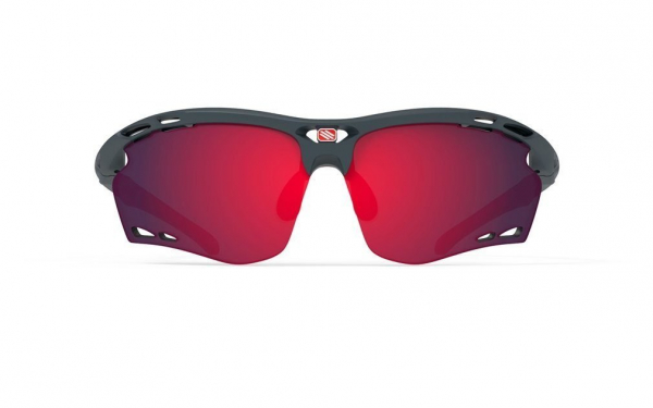 Очки Rudy Project PROPULSE Charcoal Matt - Multilaser Red