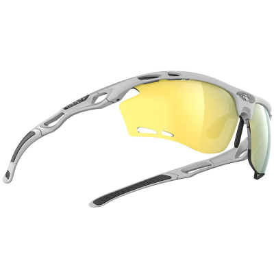 Очки Rudy Project PROPULSE Light Grey Matte - Multilaser Yellow