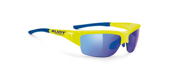 Очки Rudy Project RYZER RAC YELLOW FLOU G.- MLS BLUE