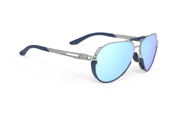 Очки Rudy Project SKYTRAIL Aluminium Matte - Multilaser Icebumbers Blue Avio