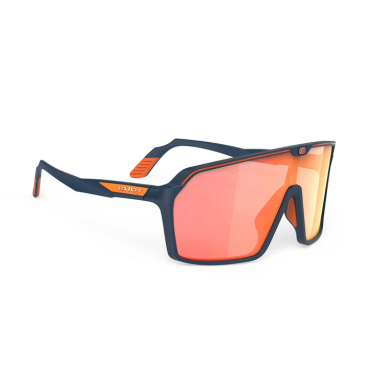 Очки Rudy Project SPINSHIELD Blue Navy Matt - MLS Orange
