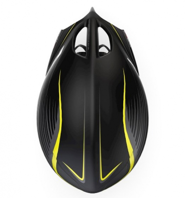 Шлем Rudy Project WING57 BLACK/YELLOW FLUO MATT L