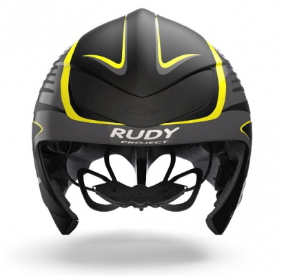 Шлем Rudy Project WING57 BLACK/YELLOW FLUO MATT L