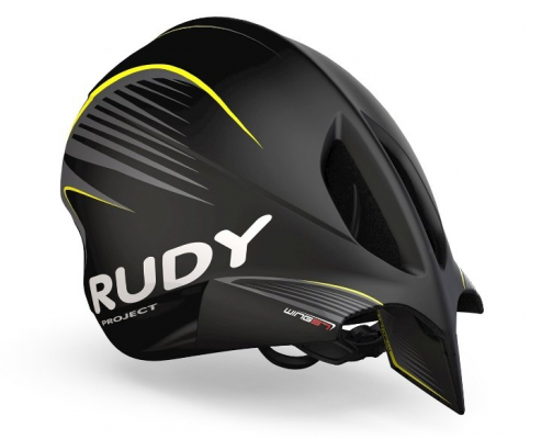 Шлем Rudy Project WING57 BLACK/YELLOW FLUO MATT L