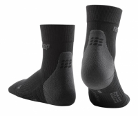 Женские спортивные компрессионные носки  CEP Short Socks 3.0 / Черный C103W-5