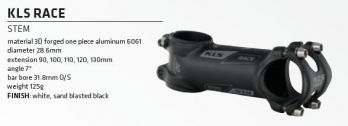 Руль прямой Kellys KSL RACE, D:31,8мм, длина: 600мм, алюм 7075 D.B., цвет: белый