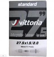 Велокамера Vittoria  Standart 27.5 x 1.5 / 2.0 FV presta вело ниппель