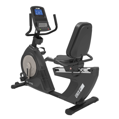 Горизонтальный велотренажер UnixFit B-1250 PRO (7" LCD)