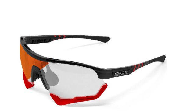 Очки Scicon Aerotech Photochromic Red Mirror/Black Gloss