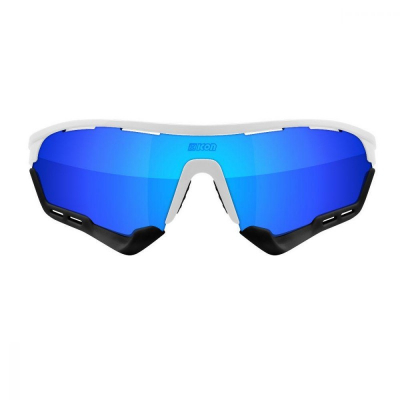 Очки велосипедные Scicon Aerotech XXL Multimirror, Blue/White Gloss