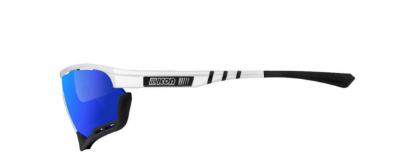 Очки велосипедные Scicon Aerotech XXL Multimirror, Blue/White Gloss