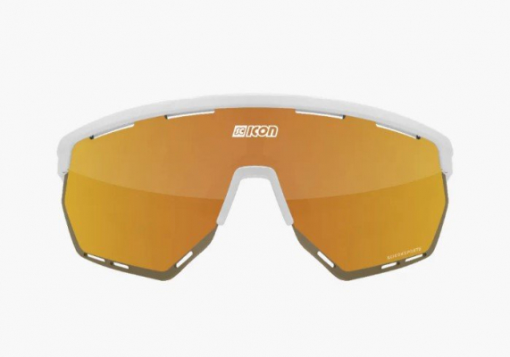 Очки велосипедные Scicon Aerowing, Multimirror Bronze +Rain Clear /White gloss, 2022