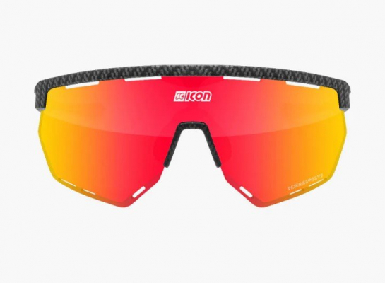 Очки велосипедные Scicon Aerowing, Multimirror Red - Carbon Matt, 2022