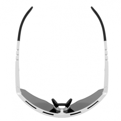 Очки велосипедные Scicon Aerowing Multimirror, Silver +Rain Clear /White gloss