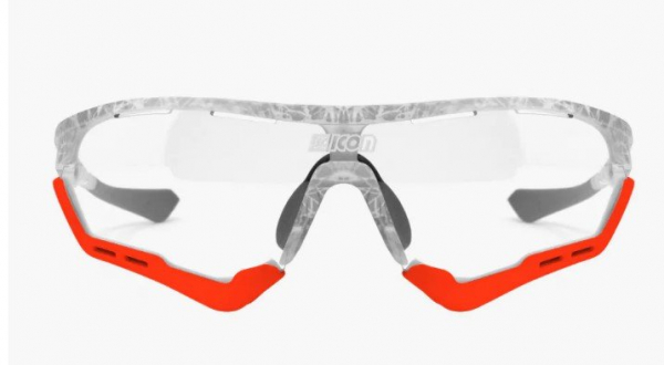 Очки велосипедные Scicon  Aerowing Photochromic, Red Mirror - Frozen Matt White, 2022