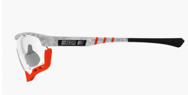 Очки велосипедные Scicon  Aerowing Photochromic, Red Mirror - Frozen Matt White, 2022